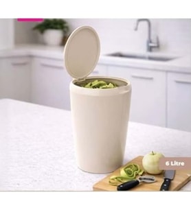 BINO ÇÖP KOVASI 6LT BEJ -100162