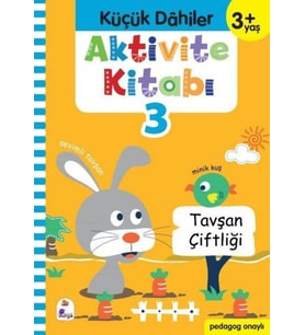 Küçük Dahiler Aktivite Kitabı 3 (3+ Yaş)
