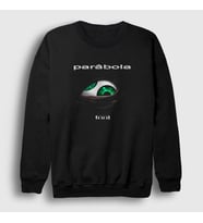 Presmono Unisex Siyah Parabola Tool Sweatshirt 178317tt