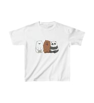 Çocuk Unisex Baskılı T-Shirt - Beyaz
