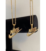Kişiye Özel 925 Ayar Gümüş Nike Kolye