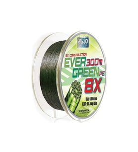 Asso Evergreen 8X 300Mt İp Misina 0,36Mm