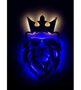 Cool Aslan Led Işıklı Tablo