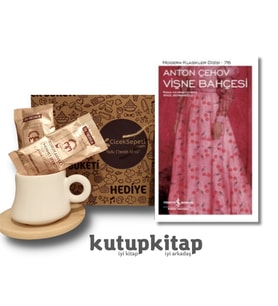 Kutupkitap Bambu Fincan Türk Kahvesi Kişiye Özel Not Vişne Bahçesi Anton Çehov Hediye Seti