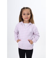 Toontoy Kız Çocuk Baskılı Hırka (Açık Lila)