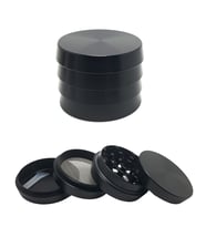 Siyah 52mm. 4 katlı Grinder Herbal Öğütücüsü Parçalayıcı rb84sy