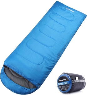 Kingcamp Oasis 250 Ultralight Uyku Tulumu Blue Sağ F.