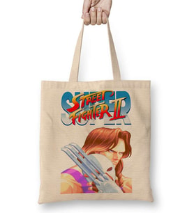 Street Fighter 2 Thunder Hawk Bez Çanta Uzun Saplı