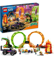 LEGO City 60339 Double Loop Stunt Arena
