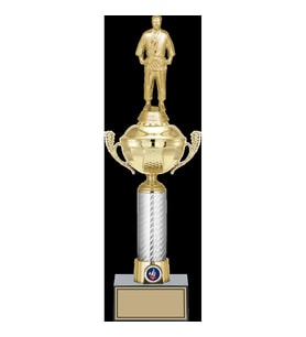 ODAK KUPA - Figürlü Kupalar - Judo / Karate Figürlü Kupalar FG-058 B - 44 cm