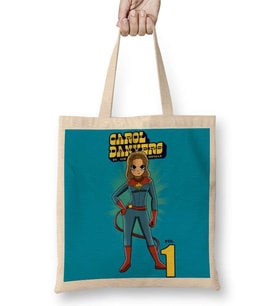 Captain Marvel Carol Danvers The Skrulls Bez Çanta Uzun Saplı