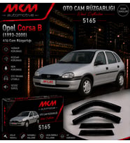 Opel Corsa B (1993-2000) 4'lü Mugen Cam Rüzgarlığı