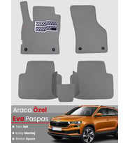 SKODA KAROQ (2018-2024) Uyumlu EVA Paspas Tam Set–Oto Paspas,Araca Özel,Kolay Montaj