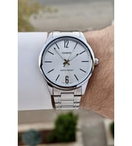 Casio CSISTE128 Gümüş Renk Erkek Kol Saati