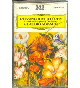 (Plak Değildir KASET tir) Gioacchino Rossini Ouvertüren Claudio Abbado Classic Kaset