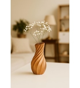 15 cm – El Yapımı Taş Tozu & Reçine Şık Tasarım, Lüks Modern Masa ve Konsol Dekoru