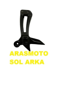 Tvs Rtr Apache 150-180 Sol Yolcu Ayaklığı Braketi (Sol Arka Braket) Yeni 2013-2016_Supermoto (Renksiz)