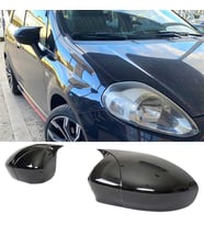 Fiat Punto Batman Yarasa Ayna Kapağı Parlak Siyah ABS 2012 2013 2014 2015 2016 2017 2018