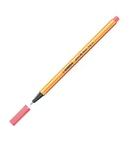 STABİLO 88 POİNT FİNELİNER KEÇE UÇLU KALEM 0.4mm 040 FLORESAN KIRMIZI