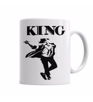REI  MICHAEL JACKSON FOREVER KING Kupa Bardak Porselen