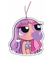 Aesthetic Powerpuff Girls Tasarımlı Dekoratif Oto Kokusu ve Aksesuarı