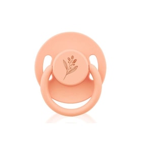 Wee Baby Pure Yuvarlak Uçlu Kauçuk Emzik No:2 6-18 ay Somon