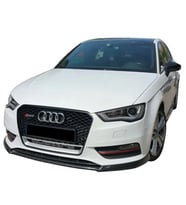 Audi A3 8V Ön Ek Karlık Plastik Mat Siyah 2012 2013 2014 2015 2016 karlık+bodykit+ek