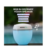 Aquativ Rgb Su Geçirmez Yüzen Speaker