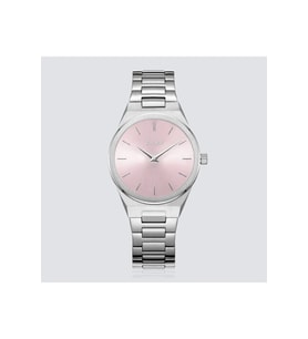 Burker Emma Silver Pink Kadin Kol Saati