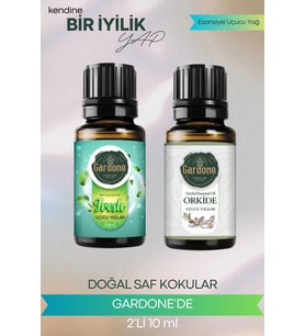 Orkide + Fresh ( Oda Kokusu Aroma Terapi Buhurdanlık / Difüzör Yağı ) Set 2 Adet x 10 ML