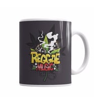 Reggae Music Müzik Kupa Bardak Porselen