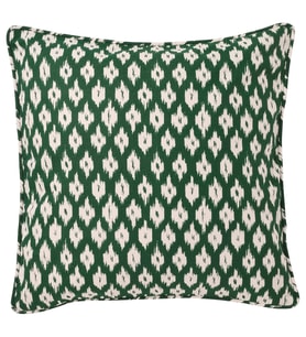 IKEA SKÅNEFIBBLA yeşil-beyaz 50x50 cm kırlent kılıfı