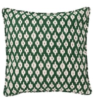 IKEA SKÅNEFIBBLA yeşil-beyaz 50x50 cm kırlent kılıfı