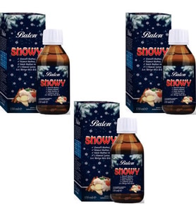 Balen Snowy Zencefil Ekstresi, Ihlamur Ekstresi, Kekik Ekstresi ve C Vitamini Içeren Sıvı x 3 Adet