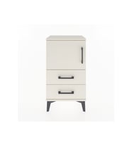 Arges Komodin 2 Raflı 2 Çekmeceli Tek Kapaklı 44x30x80 Aytaşı-Aytaşı