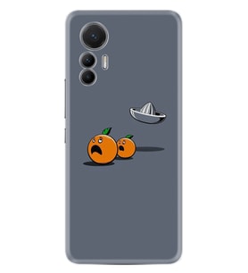Xiaomi 12 Lite Kılıf Resimli Desenli Baskılı Silikon Orange Escape 1374