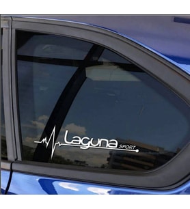 Laguna Nabız Kalp atışı sticker 2 adet Sağ Sol