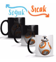 Star Wars BB8 Sihirli Kupa Bardak Porselen
