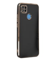 Mey İthalat® Redmi 9C Kılıf Volet Silikon - Siyah