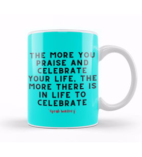 Oprah Winfrey Quotes   Entrepreneurs Motivation İnspiration Success Work Gifts Kupa Bardak Porselen