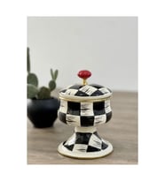 Acar Qualita-King Kapaklı Emaye Şekerlik Dama Dekor XAP-210518