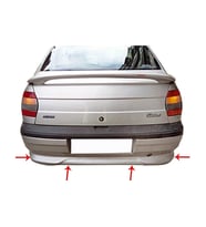 Fiat Siena Uyumlu Arka Tampon Altı Fiber 1998-2002