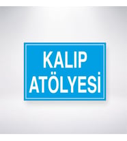 Kalıp Atölyesi 21x28 Arkası Yapışkanlı Levha