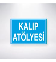 Kalıp Atölyesi 21x28 Arkası Yapışkanlı Levha