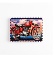 1950 Triumph Thunderbird Motosiklet Buzdolabı Magneti (Karışık)