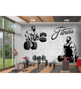 Spor Salonları için Duvar Kağıdı