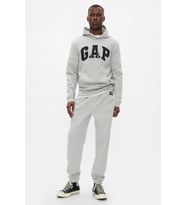 Gap V-Heritage Logo Erkek Eşofman Altı (Gri)