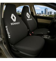 Renault Araç Ön ve Arka Koltuk Kılıfı – Penye Oto Servis Koruma Kılıfı (Siyah)