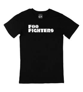 Foo Fighters Logolu Siyah Tişört