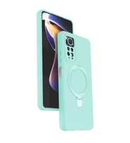 Xiaomi Redmi Note 12 Pro 4g Regal Magsafe Standlı Kapak - Su Yeşili
